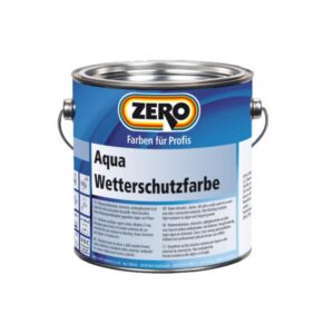 ZERO Aqua Wetterschutzfarbe 2,5 L